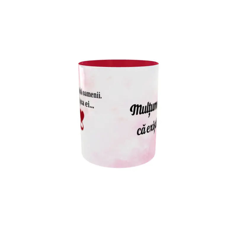 Multumesc ca existi, cana ceramica, 330ml, cgs1827
